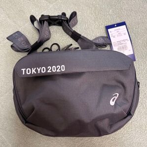 asics TOKYO2020 ショルダーバッグ/ウエストポーチ グレー 未使用
