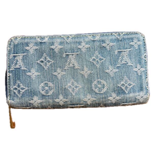 LOUIS VUITTON ルイヴィトン 長財布 デニム