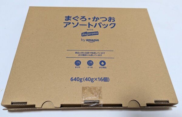 はごろも 寒天ゼリー アソートパック パウチ まぐろ・かつお 40g × 16個