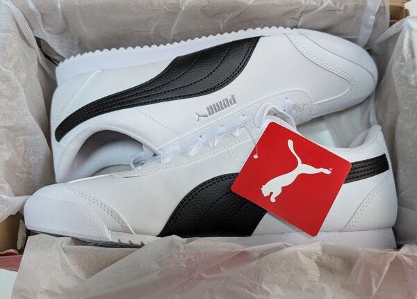 PUMA プーマ ユニセックス チュリーノ FSL スニーカー白黒 27.5cm