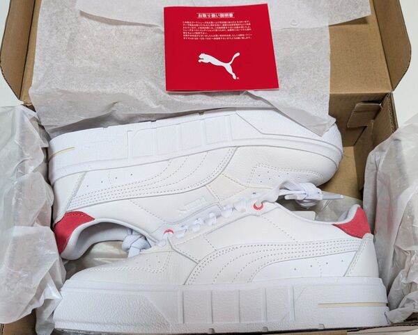 PUMA ウィメンズ CALI コート マッチ 厚底スニーカー 24cm プーマ