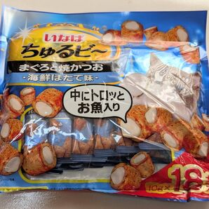 いなば ちゅるビ~ まぐろと焼かつお 海鮮ほたて味