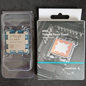 ◆未使用品◆ AMD Ryzen 7 9800X3D Socket AM5 (バルク品)+Deepcool 銅製 グリスガード
