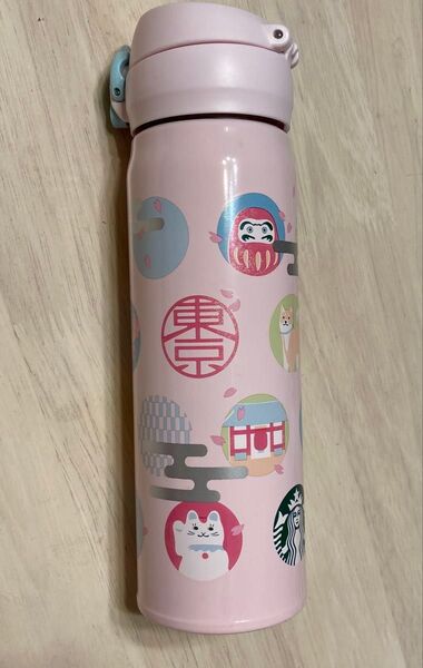 スターバックス ハンディー ステンレス ボトル TOKYO ピンク 500ml