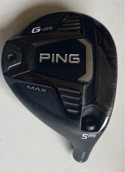 PING G425 フェアウェイウッド MAX ヘッドカバー付 5W ヘッド単品