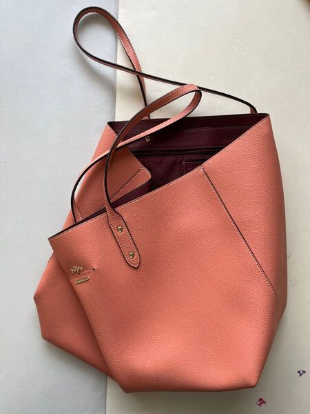 COACH レザートートバッグ ジャンク品
