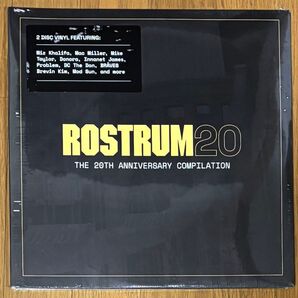 ROSTRUM 20 新品未開封 Hip Hop レコード Mac Mille Wiz Khalifa