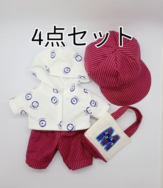 メルちゃん ソランちゃんサイズ ハンドメイド カジュアルコーデ4点セット S5-97