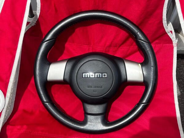 MOMO ステアリング L585S ムーヴコンテ L575S ダイハツ カスタム