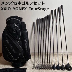 メンズ ゴルフセット ゼクシオ 右利き用 キャディバッグ付き フレックスR