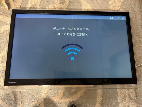 Panasonic VIERA パナソニック プライベートビエラ ポータブルテレビ 中古品 UN-24F6-K リモコン付 取説付