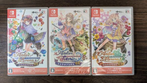 Switch「アトリエ ~アーランドの錬金術士1・2・3~ DX」