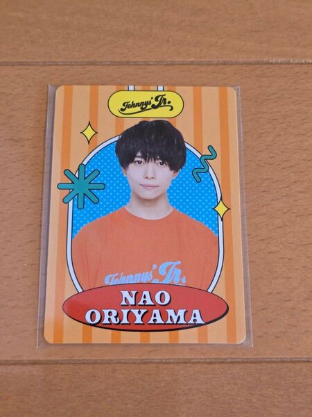 少年忍者 織山尚大 プロフィールカード