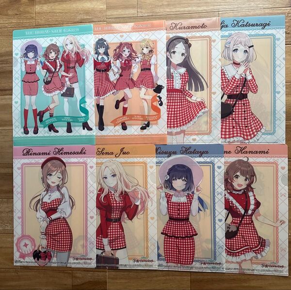 学園アイドルマスター クリアファイル 全8種 ローソン