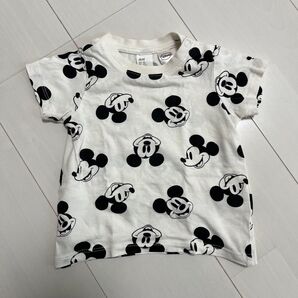 ミッキーマウス Tシャツ 4-6m