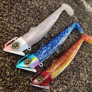 ハヤブサ ジャックアイ フリフリシャッド30gセット