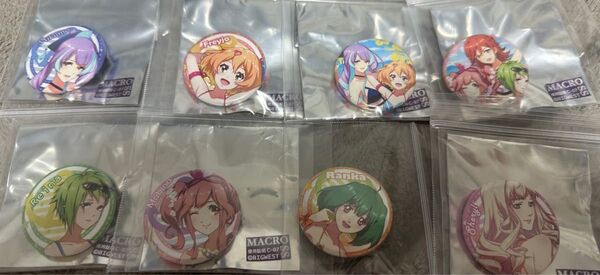 マクロス 缶バッジ