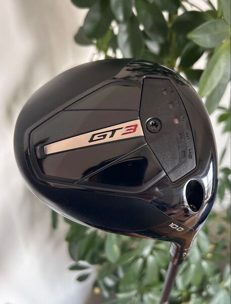 【美品】タイトリスト GT3 ドライバー 10.0° 1K BLUE 55 S