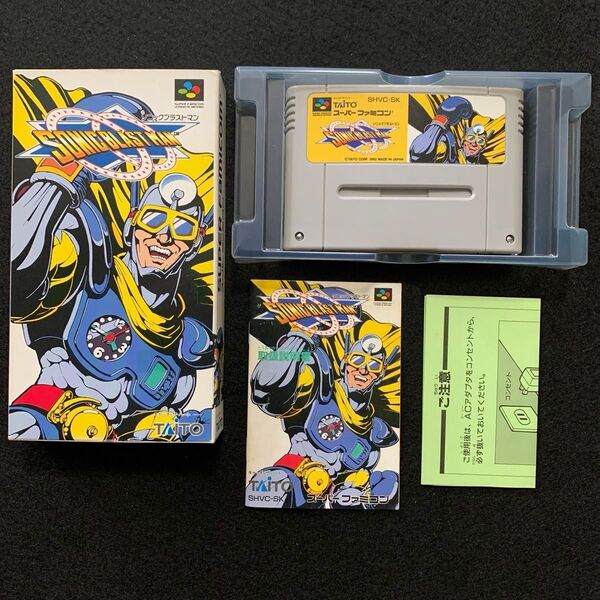 SFC ソニックブラストマン 箱説明書付 スーパーファミコン