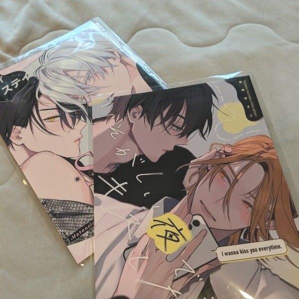 いーぬ 高崎ぼすこ 忙しい夜でもキスしたい ステイステイ 2冊セット とろけるくちびる &メテオリックミルキーナイト 同人誌