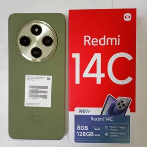 Redmi 14C セージグリーン シャオミスマートフォン 4GB+128GB