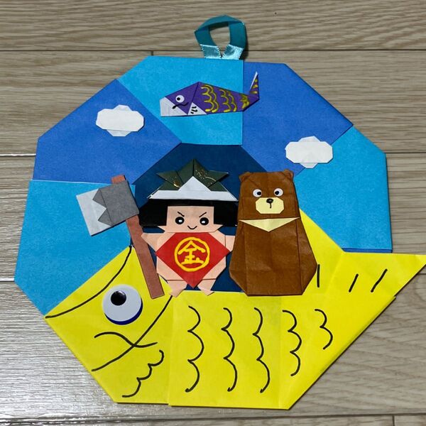 折り紙ハンドメイド 壁面飾り