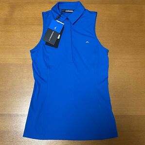クーポン利用で3,300円★ジェイリンドバーグ レディース ノースリーブ ストレッチ 吸水速乾 春夏 ゴルフウェア XSサイズ