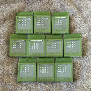 クーポン利用で1,800円★#aZTK シングルアイシャドウ 08 モエギグリーン 10個