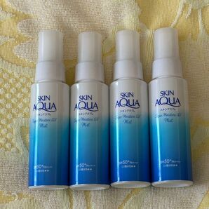 クーポン利用可★スキンアクア スーパーモイスチャーUVミスト ヒアルロン酸配合UV、SPF50+ PA++++ 60ml 4本