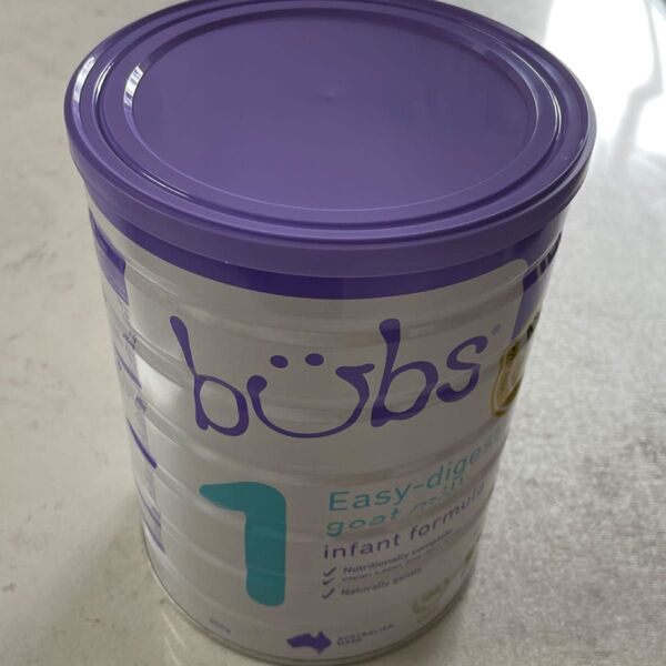 bubs オーガニック粉ミルク ヤギ 800g ステップ1