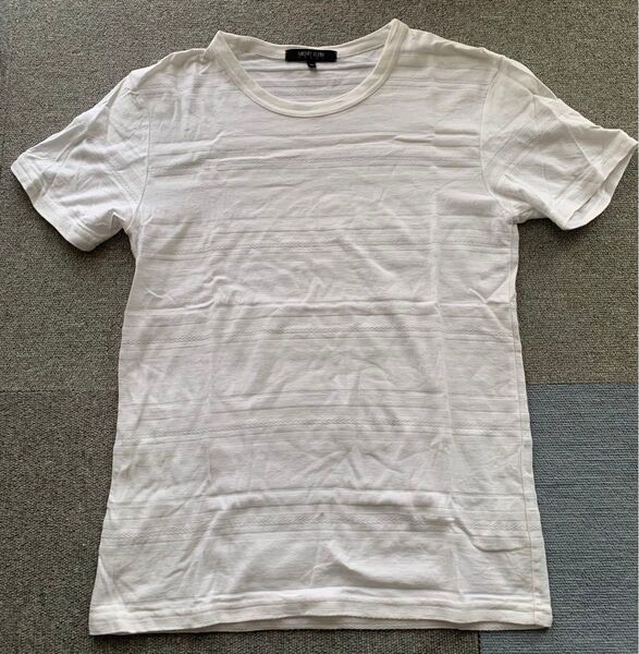 エムケーミッシェルクランオム Tシャツ MICHEL KLEIN HOMME M 白 白Tシャツ Tシャツ 半袖 半袖Tシャツ