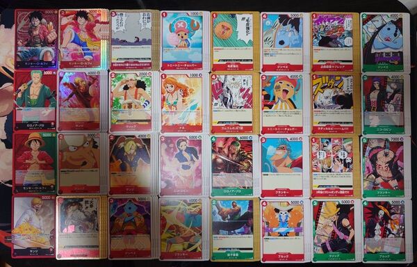 ワンピースカードゲーム 麦わらの一味 デッキ ルフィ ゾロ サンジ