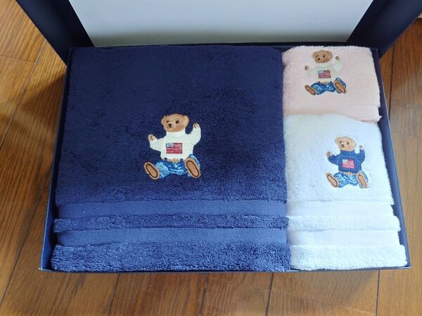 Ralph Lauren クマ刺繍タオルセット