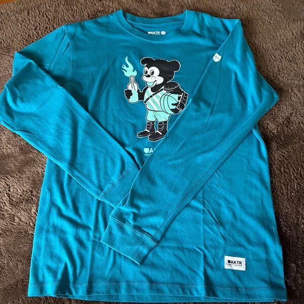 AKTR バスケットボールボール ロンT Tシャツ