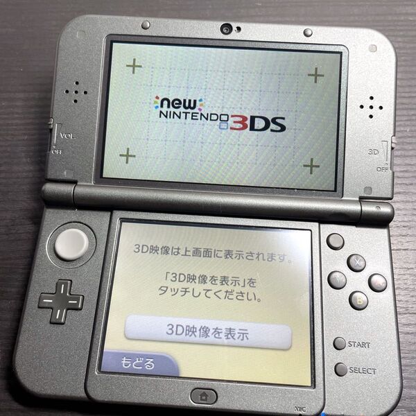 newニンテンドー3DS LL メタリックブラック 任天堂 本体 DS New Nintendo 3DSLL 3DS本体