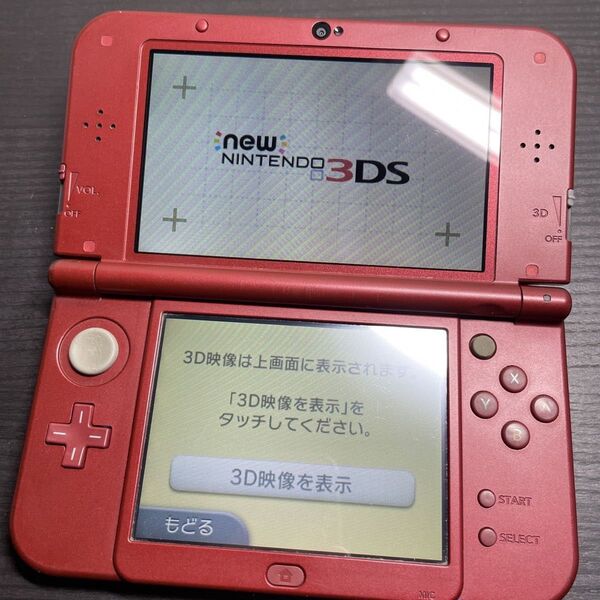newニンテンドー3DS LL メタリックレッド 任天堂 本体 3DS New Nintendo 3DS LL 赤
