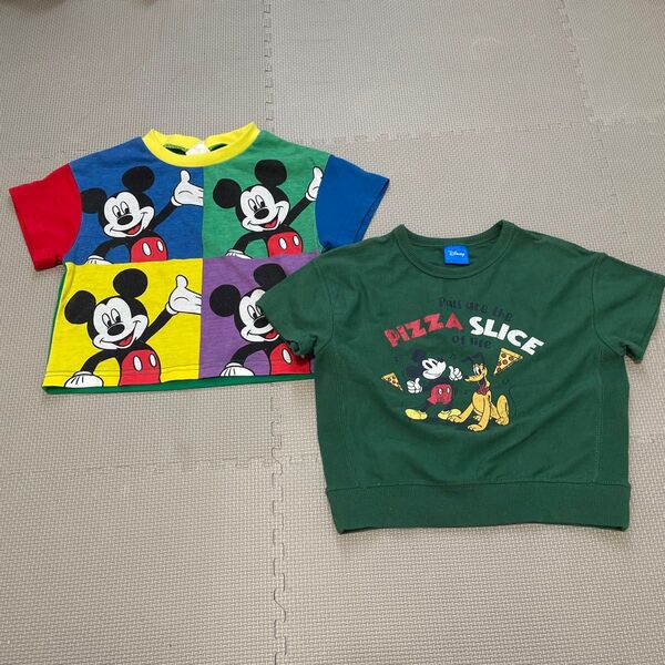 ミッキーマウス 半袖Tシャツ 90cm ディズニー ミッキー 男の子 ボーイズ