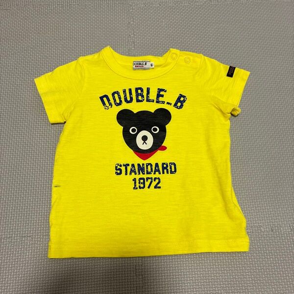 ダブルビー ミキハウス 80cm 半袖Tシャツ double.b Tシャツ ダブルB