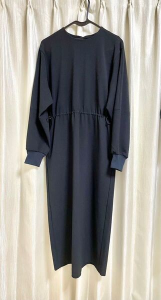 BEAUTY&YOUTH UNITED ARROWS 長袖ワンピース ロング ブラック