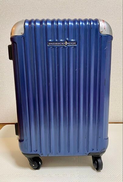 訳あり パトリックコックス スーツケース ネイビー キャリーケース