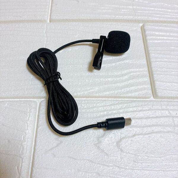 マイク無指向性コンデンサー マイク Lavalier マイク アクション カメラ マイク Type C インターフェイス付き