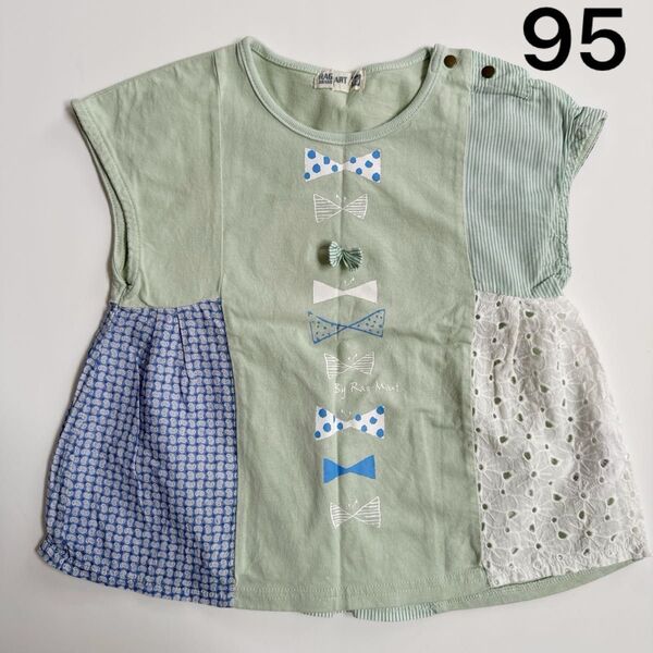 カットソー 半袖Tシャツ 半袖 チュニック 子供服 トップス 女児