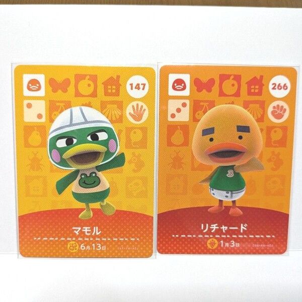 どうぶつの森 amiiboカード リチャード マモル