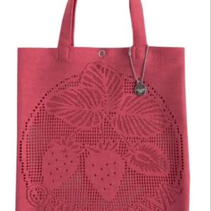 近沢レース ミニレーストート いちご(レッド)赤 完売品 未使用新品