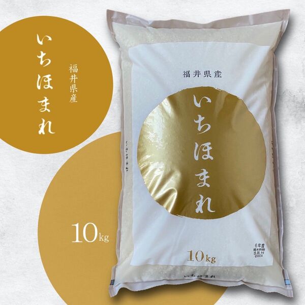 福井県産 いちほまれ 10kg お米 白米 単一原料米 令和6年産 5月中旬精米 特A