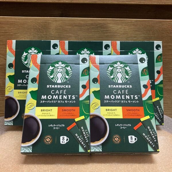 STARBUCKS カフェモーメント 8本入 x 5箱
