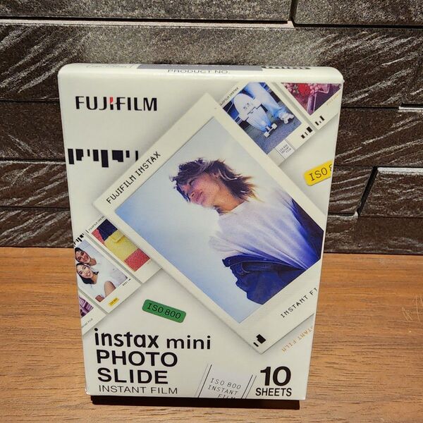 大人気 富士フイルム チェキ インスタントフィルムinstax mini PHOTO SLIDE 10枚入り 新品未開封