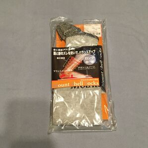 Mount Shell socks ロングソックス 中厚 サイズL 新品未使用