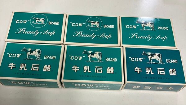 牛乳石鹸 緑箱 6個セット