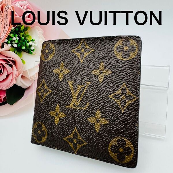 LOUIS VUITTON ルイヴィトン ポルトフォイユ マルコ 二つ折り財布 財布 モノグラム 380